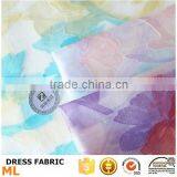 Designed Swiss Voile Fabric Flower Jacquard Yarn Dyed Organza
