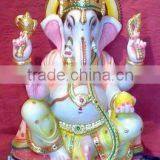 White Marble Ganesha Statue