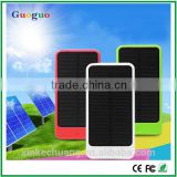 OEM design Portable Mini External solar Power Bank for mobile phone