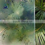 10mm 12mm Acid Etching Office Partition Glass Wall Acid Etched Glass Partition Wall thumbnail-6