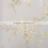 Non Woven Hot Sale Flower Garden Artificial Wallpaper thumbnail-1