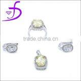 925 Sterling Silver Jewelry Wholesale Set Rodium Plated thumbnail-1