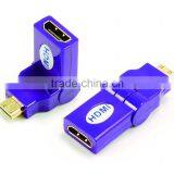 HDMI Female to MINI Male Adapter Rotating 180 Degree thumbnail-3
