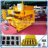 Moving Mobile Hollow Block Machine QTM6-25 Mobile Hollow Block Machine Price on Sale