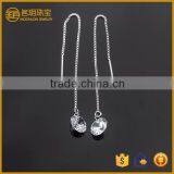 Big Imitation Diamond Fashion Earring Jewellery Long Cartilage Earrings Fashionable Imitation Jewelry for Women Daily Wear thumbnail-1