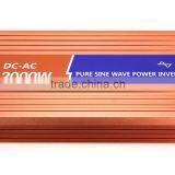 AC220v 2000w DC12v pure sine wave power inverter