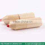 12pcs 3.5" Natural Wooden Pencil Case thumbnail-2