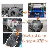 Used Tire Shredder Machine / Waste Tyre Recycling Plant thumbnail-1