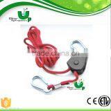 Hanger for Hydroponics Lighting Reflector/1/8 Inch Rope Ratchet/Pulley System Hangers thumbnail-2
