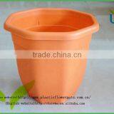 Hot Selling Colorful Plastic Stacking Flower Pot