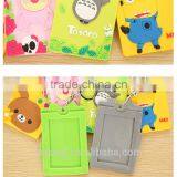 Promotional Lovely Various Cartoon Types Eco-friendly Soft Silicone Credit Card Holder thumbnail-5