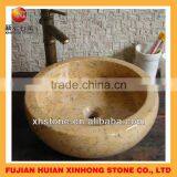 Irregular Shape Marble Hand Washing Stone Wash Basin thumbnail-6