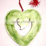Beautiful Christmas Decoration Metal Hanging Heart thumbnail-1