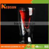 Customized Fish Shape Double Wall Glass Cup thumbnail-1