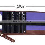 Factory Wholesale Roll Up 48 Slots Pencil Pouch Canvas Pencil Case thumbnail-4