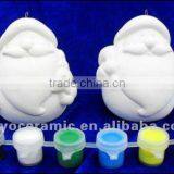 Bisque Santa DIY Ceramic Paint for Kids