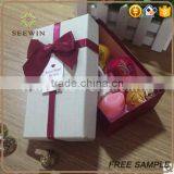Rectangular Wedding Sweet Box With Decorative Bowknot thumbnail-4