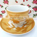 Tableware Ceramic Porcelain Tea Cup and Saucer Wholesale, Cheap Ceramic Tea Cups thumbnail-1