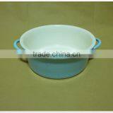 2014 Wholesale With Two Handle Colored Ceramic Bakeware thumbnail-4