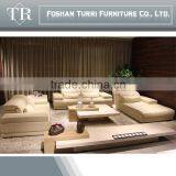 Foshan Factory Geniune Italian Leather Leisure Living Room Sofa thumbnail-1