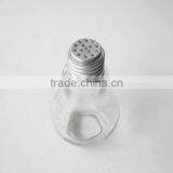 Bulb Shape Glass Spice Packaging Jar Bottle With Silver Hole Lid thumbnail-3