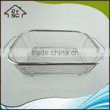 NBRSC Reliable Company Stainless Steel Mesh Roasting Frying Pan Grill Basket thumbnail-3