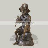 Boy Fishing Fountain VSF-N013A thumbnail-2