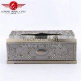 Stainless Steel Tissue Box, Tissue Paper Holder, Paper Holder thumbnail-2