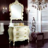 Classic Bath Cabinetry, Marble Top,Lastest Luxury Vanity Units,New European Style Bathroom Vanity Mirror Cabinet(BF08-4123) thumbnail-1