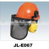 Face Shield Visor & Earmuff & Safety Helmet Set thumbnail-1