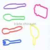 2015Hot Sold Gifts,Colorful and Variety Shaped Rubber Bands, thumbnail-1