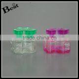 60ml Cosmetic Packaging Cheapest Special Shape Gradual Red Glass Bottle for Perfume With Plastic Cap Chinese Supplier thumbnail-5