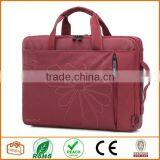 14 Inch Contour Flowers Floral Print Laptop Computer Briefcase Messenger Shoulder Bag Carrying Case thumbnail-1