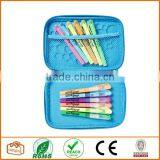 Studymate Large EVA Pencil Case Neon Blue thumbnail-2