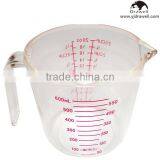 MJ-0360 300ML And 600ML Graduated Plastic Measuring Cup thumbnail-3