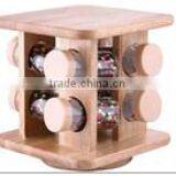 wooden spice rack