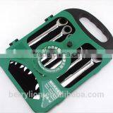 Berrylion Ratchet Wrench Set 7pcs 10-19mm Ratchet Combination Wrench thumbnail-5