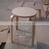 Used Popular Wooden Round Stools For Indoor And Outdoor Use thumbnail-1