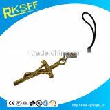 The 2017 Trend Cross Shape Mobile Phone Chain thumbnail-3