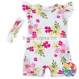 Flutter Sleeve Childrens Clothes Kids Clothes Summer Import Baby Clothes Shorts Romper Clothing
