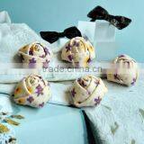 Colorful Satin Handmade Rose Flower Headband for Kids Hair Accessories thumbnail-6