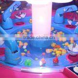 2014 New Hot Sale Rainbow Paradise Coin Operated Kids Toy Claw Crane Game Machine thumbnail-3