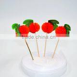 Art Toothpick Christmas Decoration Cocktail Decoration for Party 3D Fruit Toothpicks thumbnail-6