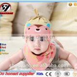 High Quality Cute Cartoon Beanie Hat With Bib Two Piece Sets Winter Knit Baby Beanie thumbnail-2