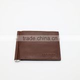 J7094 Genuine Leather Money Clip Car Holder