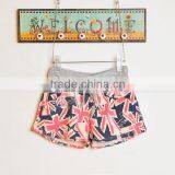 2016 Fashionable Hotsale Allover Print Single Jersey Ladie's Short thumbnail-2