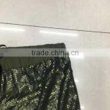 Ladies Yiwu Stock Garment Beaded Shining A-line Sexy Skirt thumbnail-3