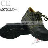 Anti Slip PU+TPU Outsole Cow Leather CE Steel Toe Work Boots thumbnail-1