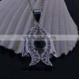 Brass Evil Eye Pendant thumbnail-1