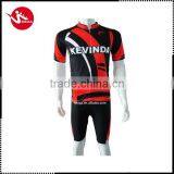 Sublimation Cycling Kits for Training Red Cycling Bicyle Jersey thumbnail-1